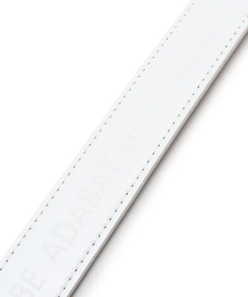 adabat（アダバット）の「◆【日本製】ベルト付きポーチ（ベルト・レディース・レッド系1/ホワイト/ブラック・00）」の6枚目の写真