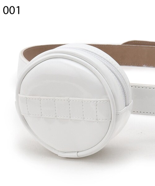 adabat（アダバット）の「◆【日本製】ベルト付きポーチ（ベルト・レディース・レッド系1/ホワイト/ブラック・00）」の8枚目の写真