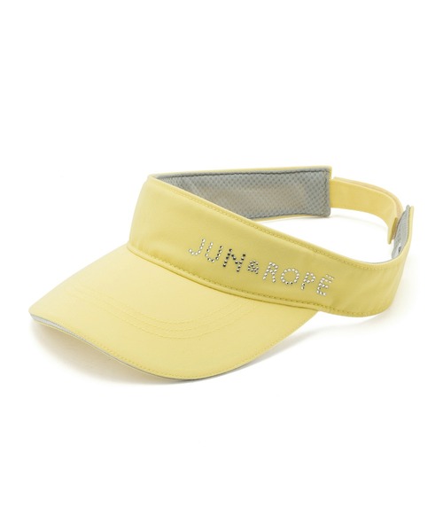 ラインストーンロゴツイルバイザー（ゴルフグッズ）｜JUN&ROPE