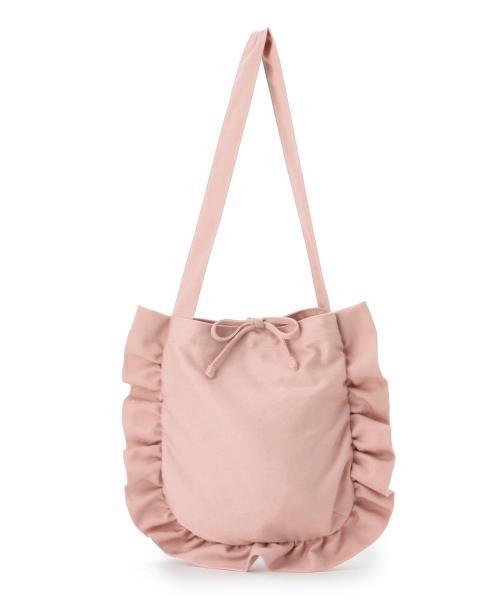 Ray BEAMS（レイビームス）の「Ray BEAMS / フリル ショルダーバッグ（ショルダーバッグ・レディース・オフホワイト/オリーブ/ピンク/ブルー・ONE SIZE）」の7枚目の写真