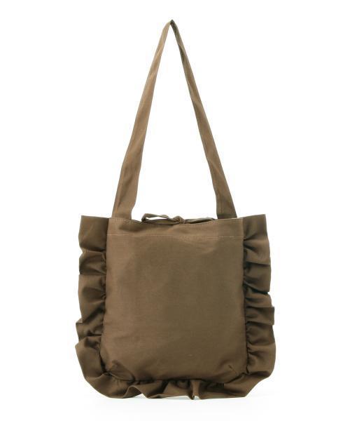 Ray BEAMS（レイビームス）の「Ray BEAMS / フリル ショルダーバッグ（ショルダーバッグ・レディース・オフホワイト/オリーブ/ピンク/ブルー・ONE SIZE）」の11枚目の写真