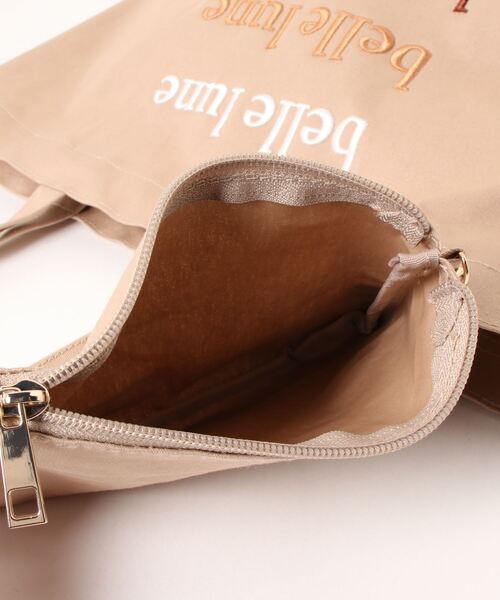 PUAL CE CIN（ピュアルセシン）の「【WEB限定】グラデーションカラーロゴ刺繍トートバッグ（ショルダーバッグ・レディース・レッド/ブラウン/イエロー/グリーン・FREE）」の8枚目の写真