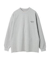 リサイクル20/2天竺ロゴ刺繍L/S TEE