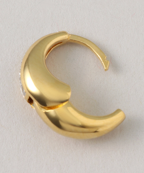 AP STUDIO（エーピーストゥディオ）の「【Otiumberg / オティウムバーグ】Mini Graduated White ピアス（ピアス（両耳用）・レディース・ゴールド・FREE）」の4枚目の写真