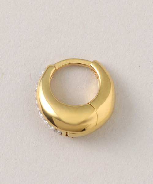 AP STUDIO（エーピーストゥディオ）の「【Otiumberg / オティウムバーグ】Mini Graduated White ピアス（ピアス（両耳用）・レディース・ゴールド・FREE）」の5枚目の写真