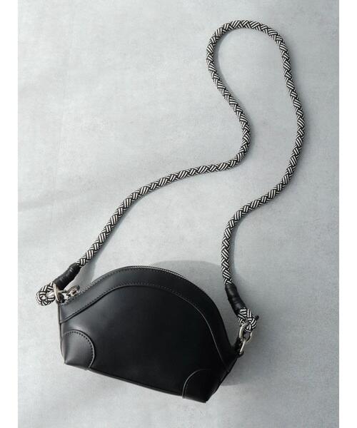 Green　Parks（グリーンパークス）の「・ミニロープショルダーバッグ（ショルダーバッグ・レディース・ブラック/グリーン/アイボリー・FREE）」の14枚目の写真