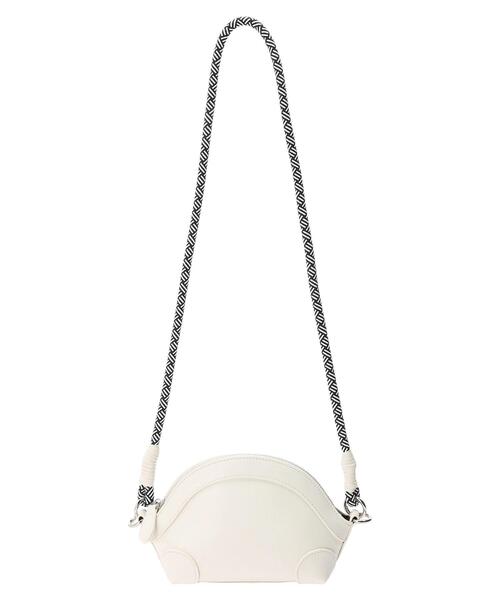 Green　Parks（グリーンパークス）の「・ミニロープショルダーバッグ（ショルダーバッグ・レディース・ブラック/グリーン/アイボリー・FREE）」の7枚目の写真