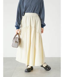 ehka sopo | ナイロンギャザースカート(スカート)