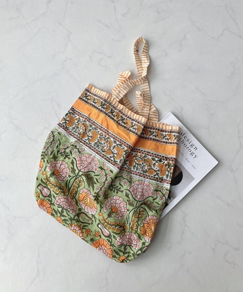 AS KNOW AS plus（アズノゥアズプラス）の「アフリカンプリントトートバッグ（トートバッグ・レディース・B/G/A/C/F/D/E/H/I/K/L/M/N/J・FREE）」の7枚目の写真