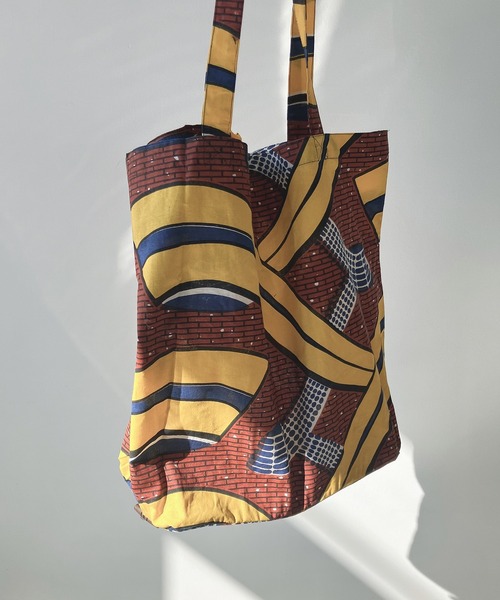AS KNOW AS plus（アズノゥアズプラス）の「アフリカンプリントトートバッグ（トートバッグ・レディース・B/G/A/C/F/D/E/H/I/K/L/M/N/J・FREE）」の20枚目の写真