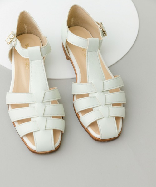 RODE SKO(ロデスコ)の「『MADE IN JAPAN』グルカサンダル(サンダル・レディース・ベージュ/ホワイト/ブラック・36/37/38)」の14枚目の写真