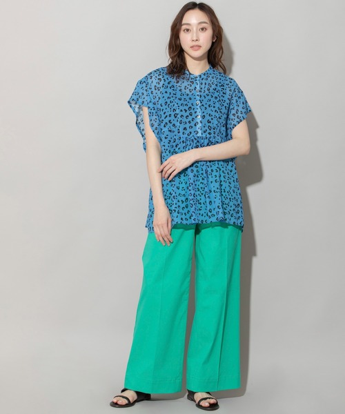 Munich（ミューニック）の「80sプリントコットンクレーププルオーバーブラウス（シャツ/ブラウス・レディース・ブラック/レッド/ブルー/グリーン・FREE）」の15枚目の写真