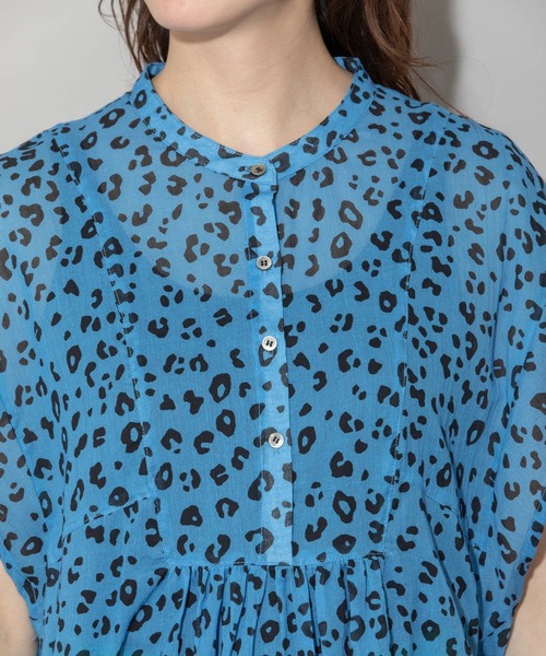 Munich（ミューニック）の「80sプリントコットンクレーププルオーバーブラウス（シャツ/ブラウス・レディース・ブラック/レッド/ブルー/グリーン・FREE）」の7枚目の写真