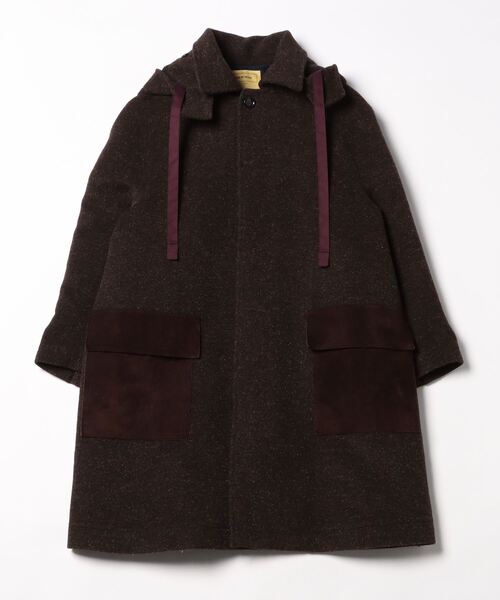セール】SEVEN BY SEVEN/HOODED COAT - Kemp wool/Cotton（その他 