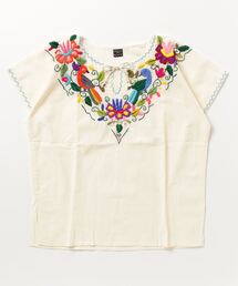 HAND EMBROIDERY S/S BLOUSE