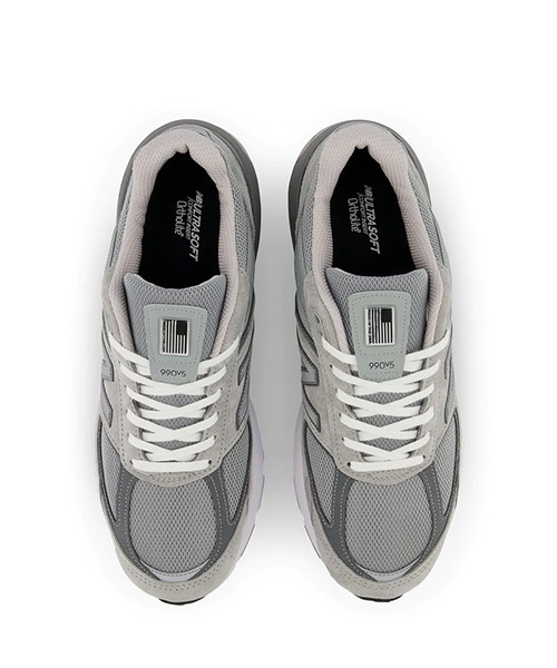 NEW BALANCE(ニューバランス)の「M990 / GL5(スニーカー・メンズ・グレー・26cm/26.5cm/27cm/27.5cm/28cm/25.5cm)」の6枚目の写真