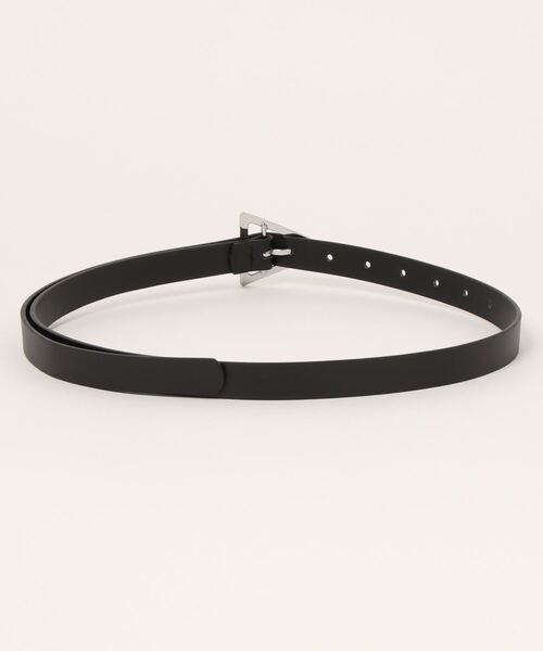 FOREVER 21（フォーエバー トゥエンティーワン）の「三角スリムベルト（ベルト・レディース・オフホワイト/ブラック・FREE）」の3枚目の写真