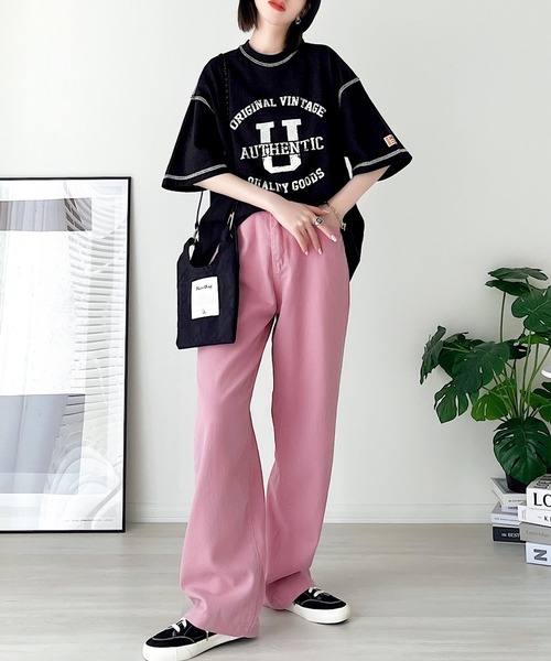 Java(ジャバ)の「《JaVaジャバ 別注》大人ヴィンテージ。プリントアウトステッチリバースウィーブ風Tシャツ(Tシャツ/カットソー・メンズ・ブラック/オフホワイト/グリーン・LARGE/MEDIUM/SMALL/X-LARGE)」の13枚目の写真