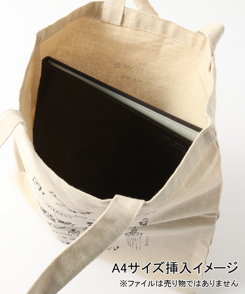 EDIFICE（エディフィス）の「AIRMAIL トートバッグ（トートバッグ・メンズ・アイボリー・FREE）」の9枚目の写真