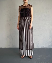 【&g’aime】<WEB限定>シアーロングチュニック