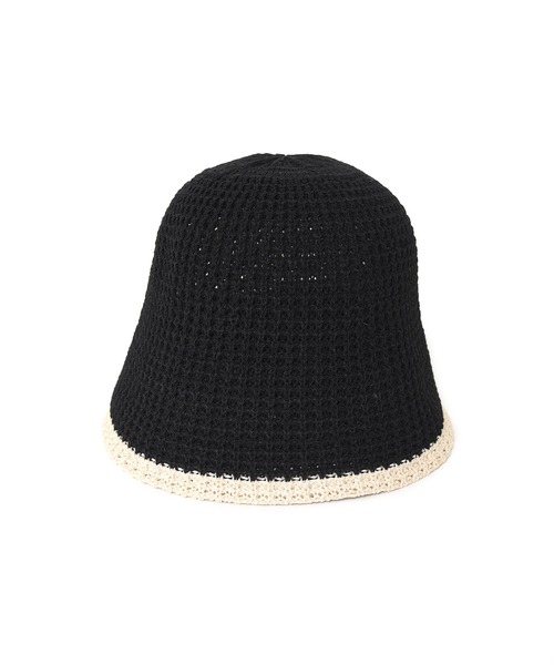 w closet（ダブルクローゼット）の「サーモハット（ハット・レディース・ブラック/ベージュ・FREE）」の3枚目の写真