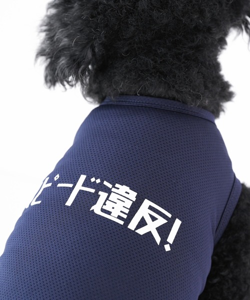 Best Friends(ベストフレンズ)の「Best Friends ベストフレンズ: スピード違反! 犬服 クールメッシュタンク(ペットウェア・レディース・ブルー・S/M/L/XL/XXL)」の9枚目の写真