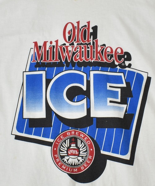 VINTAGE(ヴィンテージ)の「【ヴィンテージ古着】90's Old Milwaukee ヴィンテージプリントTシャツ USA製(Tシャツ/カットソー・メンズ・ホワイト・X-LARGE)」の2枚目の写真