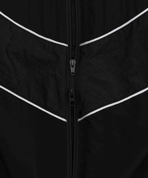 UNISEX》Prime-Over Different Material Combination Truck Jacket/異