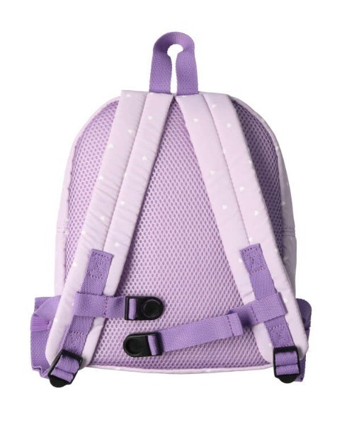 Kids Foret(キッズフォーレ)の「撥水加工リボン付きハート柄リュック(バックパック/リュック・キッズ・ラベンダー/ライトピンク・M/L)」の11枚目の写真