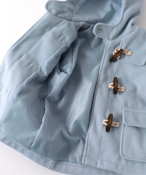 apres les cours（アプレレクール）の「【ユニセックス】ダッフルコート（ダッフルコート・キッズ・キャメル/アイボリー/サックスブルー/オレンジ・80/130/110/90/120/100/140）」の15枚目の写真