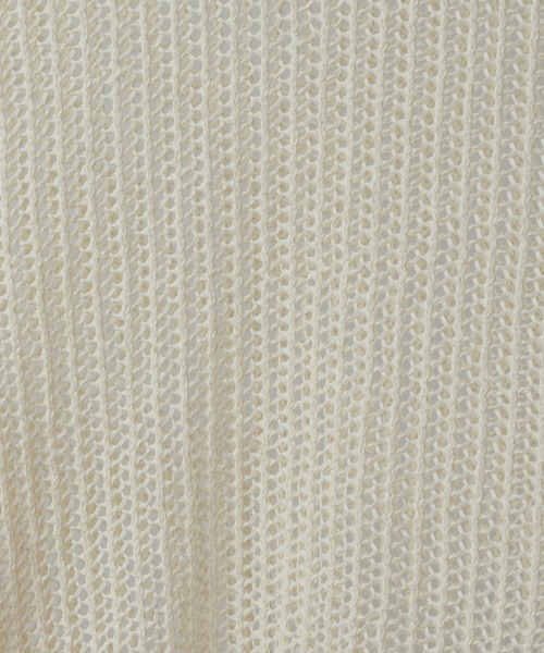 selle glant（セレグランテ）の「TAPE YARN PILLOVER MESH KNIT / テープヤーンプルオーバーメッシュニット（ニット/セーター・メンズ・ブラック/グレー/オフホワイト・MEDIUM/LARGE）」の13枚目の写真