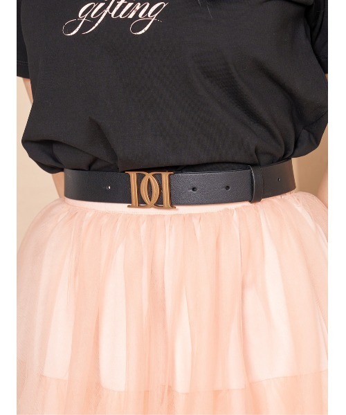 Darich（ダーリッチ）の「ゴールドDDバックルレザーベルト（ベルト・レディース・ブラウン/ブラック・FREE）」の10枚目の写真