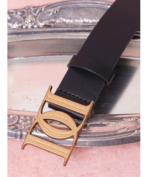 Darich（ダーリッチ）の「ゴールドDDバックルレザーベルト（ベルト・レディース・ブラウン/ブラック・FREE）」の6枚目の写真