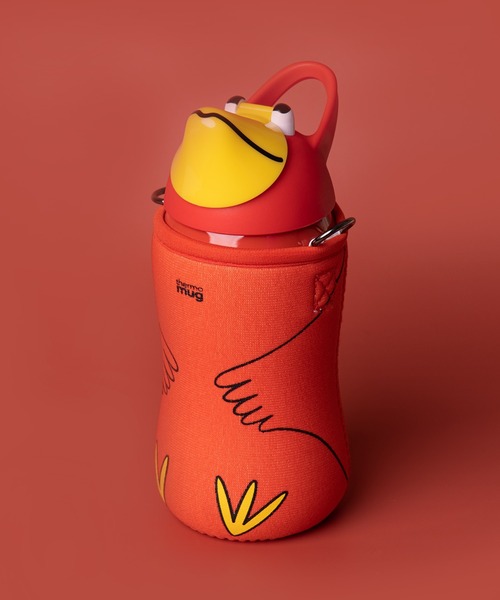 thermo mug（サーモ マグ）の「【 thermo mug / サーモマグ 】 アニマルボトル ステンレス 水筒 380ml AM18-38 KPA（水筒・キッズ・ブルー/グリーン/ピンク/レッド・FREE）」の4枚目の写真