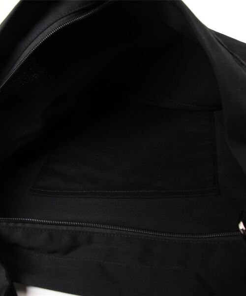 BEN DAVIS(ベンデイビス)の「【BEN DAVIS】刺繍キャンバスショルダー(ショルダーバッグ・レディース・ブラック/ナチュラル・FREE)」の7枚目の写真