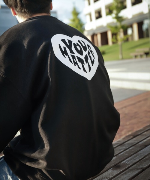 ZIP FIVE（ジップファイブ）の「【ZIP FIVE】 ビッグシルエット アソート 裏起毛 長袖 スウェット トレーナー（スウェット・レディース・ホワイト系4/ブラック系1/ホワイト系5/ベージュ系/グレー系3/アイボリー系6/グレー系4/ブラック系/ブラック系6/ブラック系7/ホワイト系1/ネイビー系/アイボリー/ダークグリーン/ブラック系3/ホワイト系8/ダークグリーン系1/ホワイト系その他2/ブラック系2/杢グレー/アイボリー系3/アイボリー系5/ネイビー系2/ホワイト系/ホワイト系7/ネイビー系1/グレー系/ブラック系4/グレー系2/グレー系1/ベージュ/ブラック系5/アイボリー系/ホワイト系2/ネイビー/ホワイト/ホワイト系6/ホワイト系3/グレー系5/アイボリー系2/アイボリー系7/オートミール/アイボリー系1/ブラック/ホワイト系9/ホワイト系その他/ダークグリーン系/チャコール/アイボリー系4・MEDIUM/X-LARGE/LARGE）」の18枚目の写真