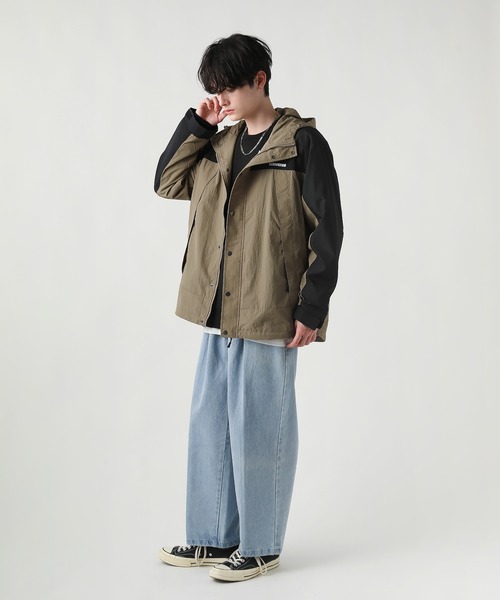 CONVERSE(コンバース)の「CONVERSE/切替マウンテンパーカー(マウンテンパーカー・メンズ・カーキ/ベージュ/ブルー/レッド・M/LL/L)」の10枚目の写真