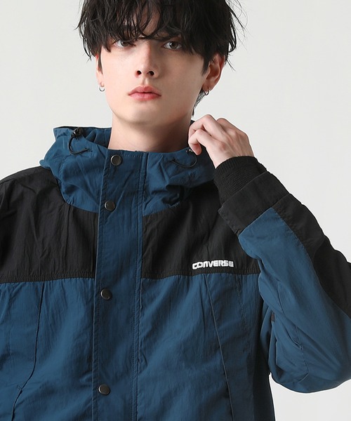 CONVERSE(コンバース)の「CONVERSE/切替マウンテンパーカー(マウンテンパーカー・メンズ・カーキ/ベージュ/ブルー/レッド・M/LL/L)」の22枚目の写真