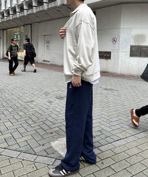 ALAND(エーランド)の「【UNISEX】ALAND/circlehalfジップ(ウラケ) 2973761(スウェット・レディース・ライトグレー/グリーン/ベージュ/ブラック・SMALL/MEDIUM)」の20枚目の写真