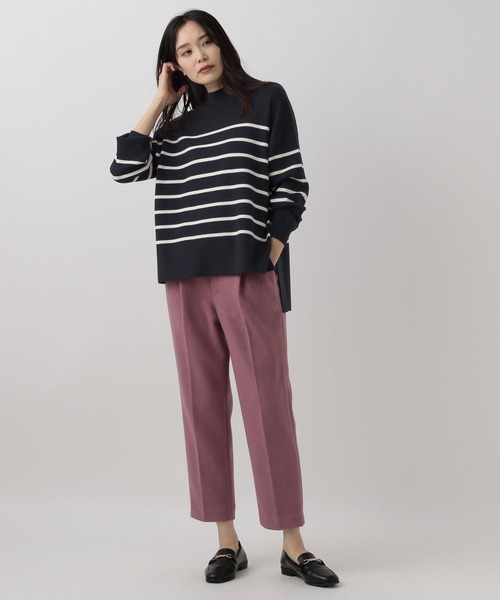 Elura(エルーラ)の「ウールライクテーパードパンツ(その他パンツ・レディース・ライトグレー/チャコールグレー/グリーン・MEDIUM/LARGE/X-LARGE/SMALL)」の12枚目の写真