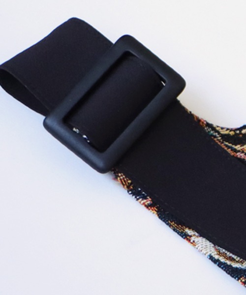 antiqua（アンティカ）の「ジャガード織り花柄サロペット（ワンピース・レディース・マルチ・FREE）」の9枚目の写真