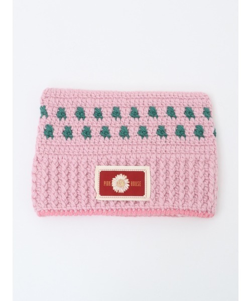 PINK HOUSE(ピンクハウス)の「cat knit hat(ニットキャップ/ビーニー・レディース・ブラック/ピンク/キナリ・フリー)」の6枚目の写真