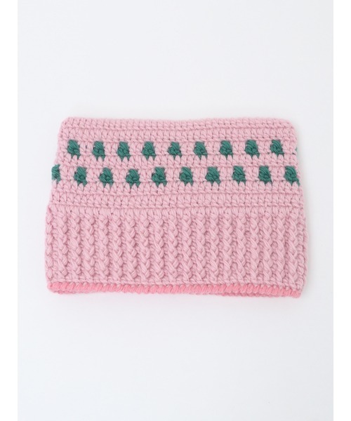 PINK HOUSE(ピンクハウス)の「cat knit hat(ニットキャップ/ビーニー・レディース・ブラック/ピンク/キナリ・フリー)」の7枚目の写真
