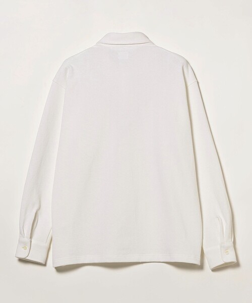 NECESSARY or UNNECESSARY（ネセサリーオアアンネセサリー）の「NECESSARY or UNNECESSARY / MILES ボタンダウンポロシャツ（シャツ/ブラウス・メンズ・ホワイト・MEDIUM/LARGE）」の5枚目の写真