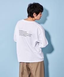 CITEN（シテン）の「＜CITEN＞ステートメントグラフィック ロングスリーブTャツ（Tシャツ/カットソー）」
