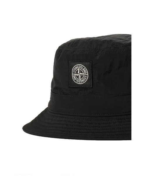 STONE ISLAND（ストーンアイランド）の「NYLON METAL BUCKET HAT（ハット・メンズ・ブラック・L）」の5枚目の写真