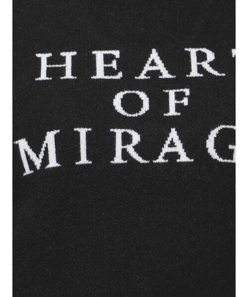 dazzlin（ダズリン）の「バックオープンジャカードロゴニット（ニット/セーター・レディース・ブラック/オフホワイト・FREE）」の18枚目の写真