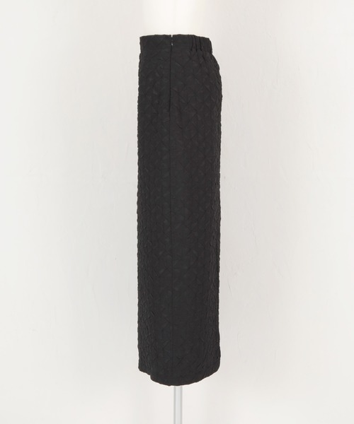 titivate（ティティベイト）の「ペプラムトップス/Iラインスカートセット（セットアップ・レディース・ブラック/グレイッシュベージュ・S/L/M）」の14枚目の写真