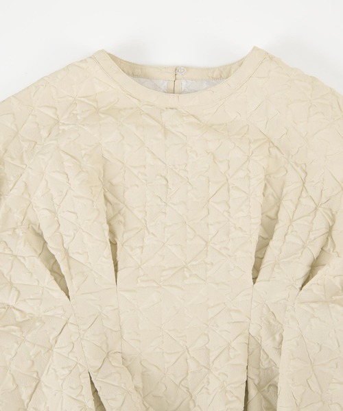 titivate（ティティベイト）の「ペプラムトップス/Iラインスカートセット（セットアップ・レディース・ブラック/グレイッシュベージュ・S/L/M）」の16枚目の写真