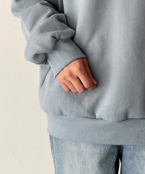 CANAL JEAN(キャナルジーン)の「El mar Sunday Fruits Market起毛トレーナー(スウェット・レディース・ヘザーグレー/ブルーグレー・ONE SIZE)」の13枚目の写真